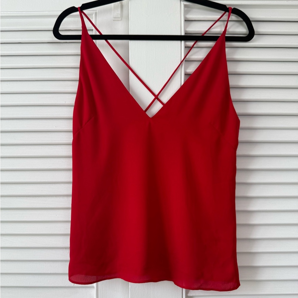 H&M Red Camisole Top